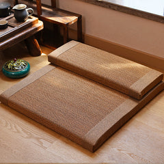 Natural Bamboo Fiber Round Zafu Meditation Cushion Zen