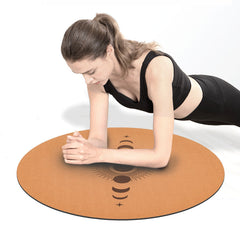 Cork Natural Rubber Non-Slip Eco-Friendly Meditation Practice Mat