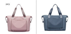 Foldable Large-Capacity Women’s Gym Travel Shoulder Tote Bag