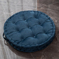 Nordic Plush Tufted Round Floor Meditation Cushion Zafu