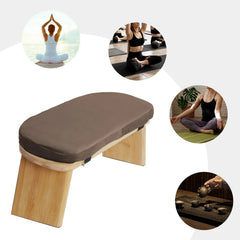 Foldable Kneeling Meditation Bench Portable Zen Practice Seat