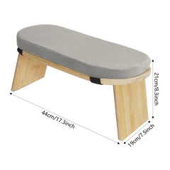 Foldable Kneeling Meditation Bench Portable Zen Practice Seat