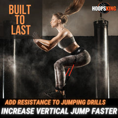 Vertical Jump Trainer Resistance Bands Waist-Heel