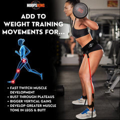 Vertical Jump Trainer Resistance Bands Waist-Heel