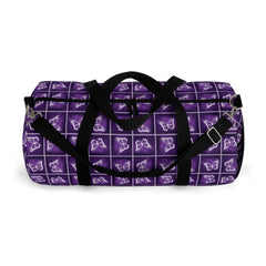Purple Butterfly Duffel Bag Bold Gym Travel Bag