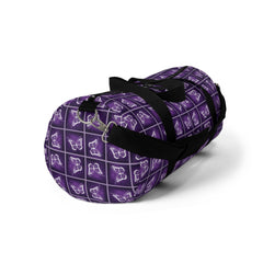 Purple Butterfly Duffel Bag Bold Gym Travel Bag