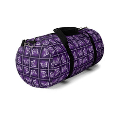 Purple Butterfly Duffel Bag Bold Gym Travel Bag