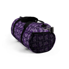 Purple Butterfly Duffel Bag Bold Gym Travel Bag