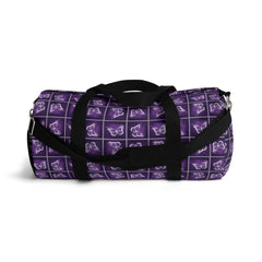 Purple Butterfly Duffel Bag Bold Gym Travel Bag
