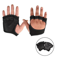 Unisex Weightlifting Gym Gloves Palm Wrist Training Grips
